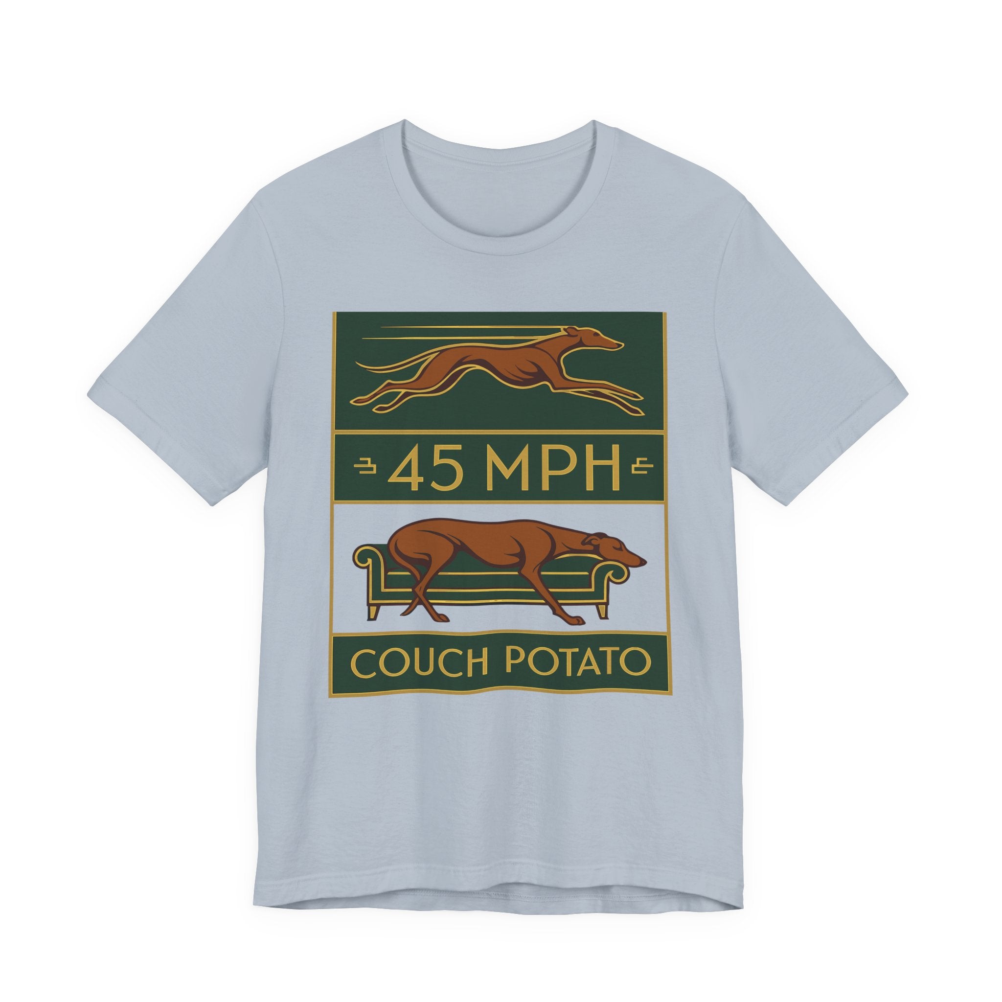 Greyhound 45 MPH Couch Potato Tee