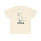 Happy Is My Resting Face - Funny Yellow Lab Tee