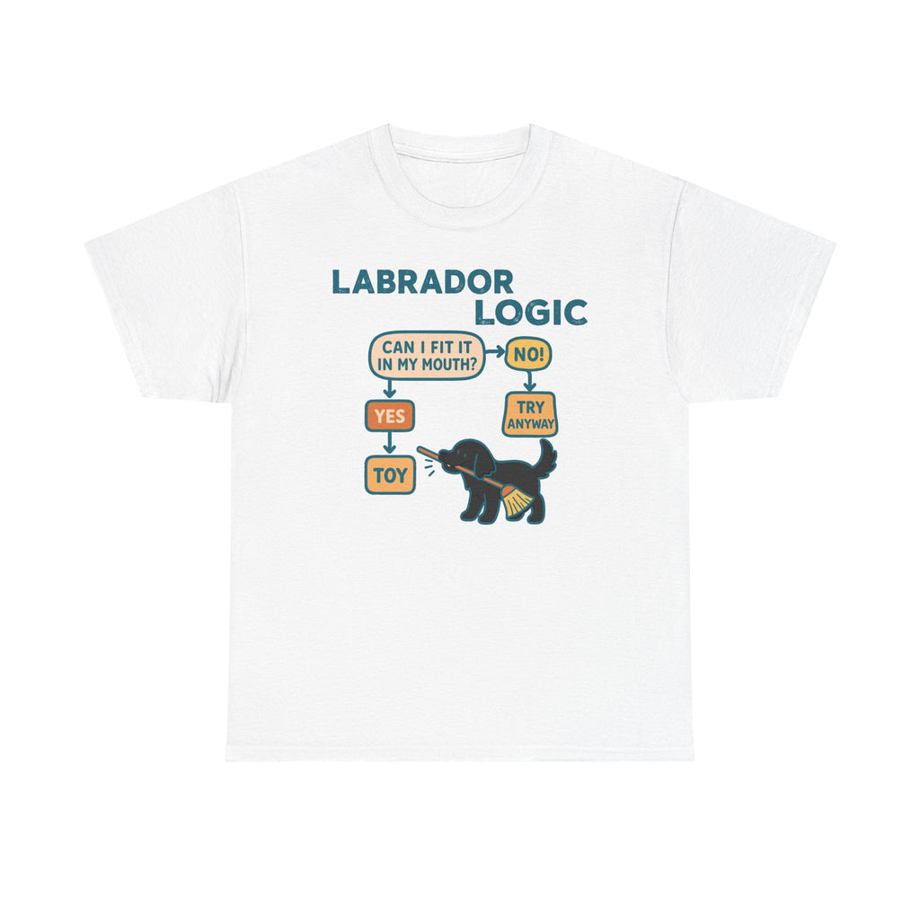 Labrador Logic Flowchart T-shirt
