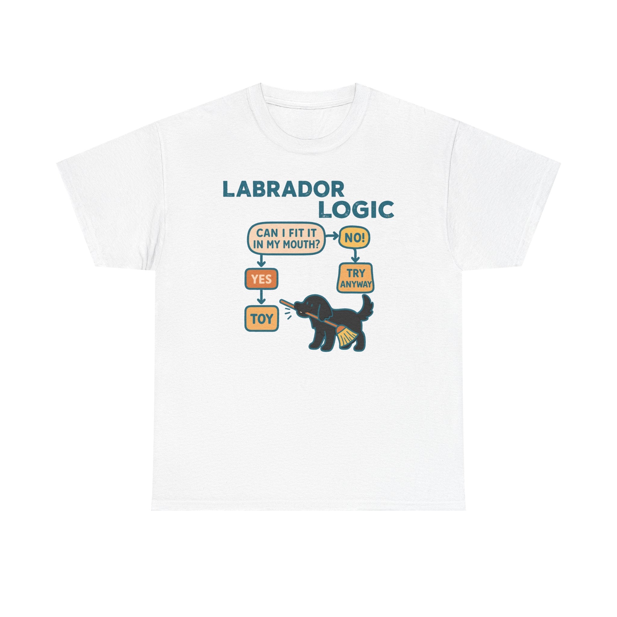 Labrador Logic Flowchart T-shirt