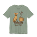 Powered by Greyhound & Coffee Tee