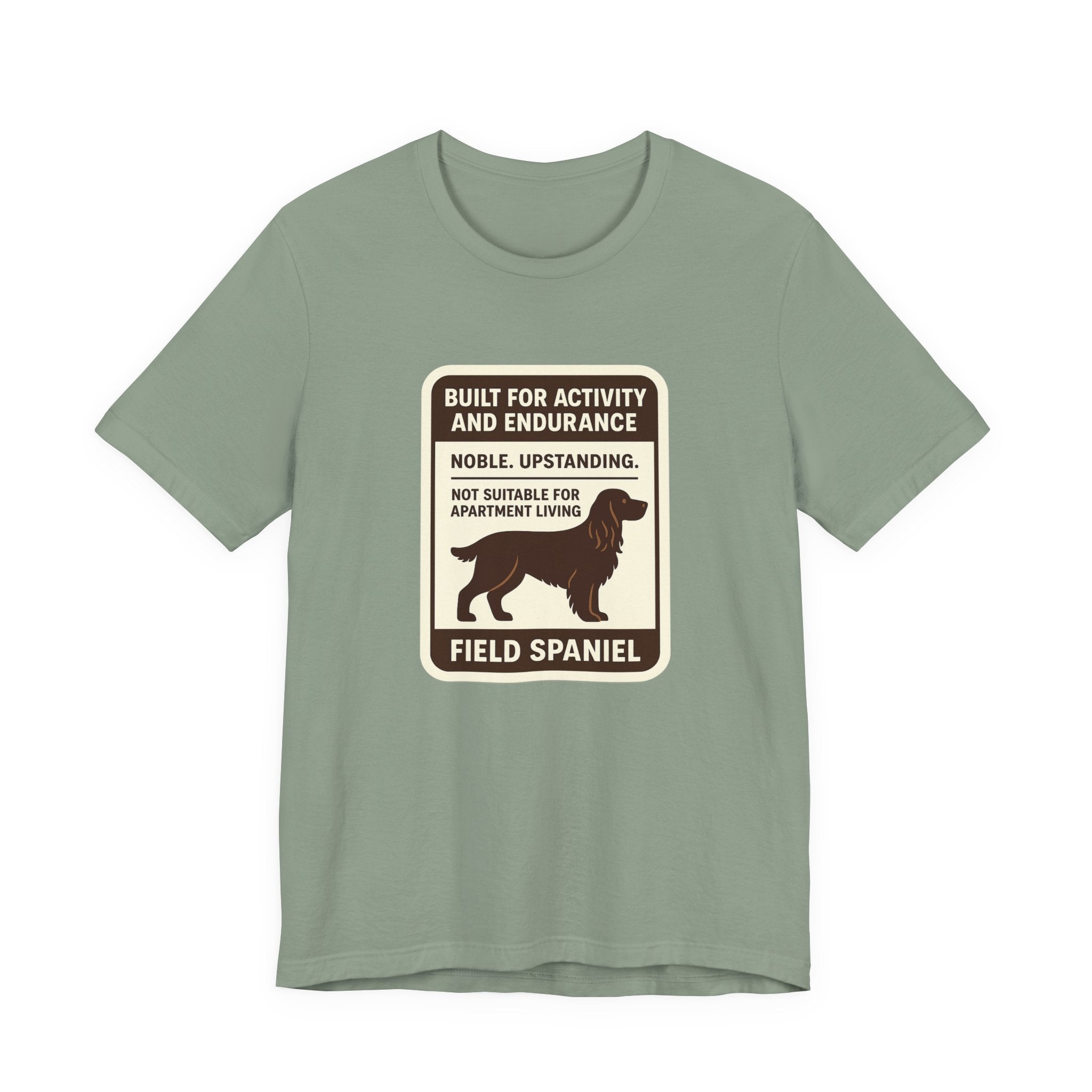 Field Spaniel Built For Activity And Endurance Tee