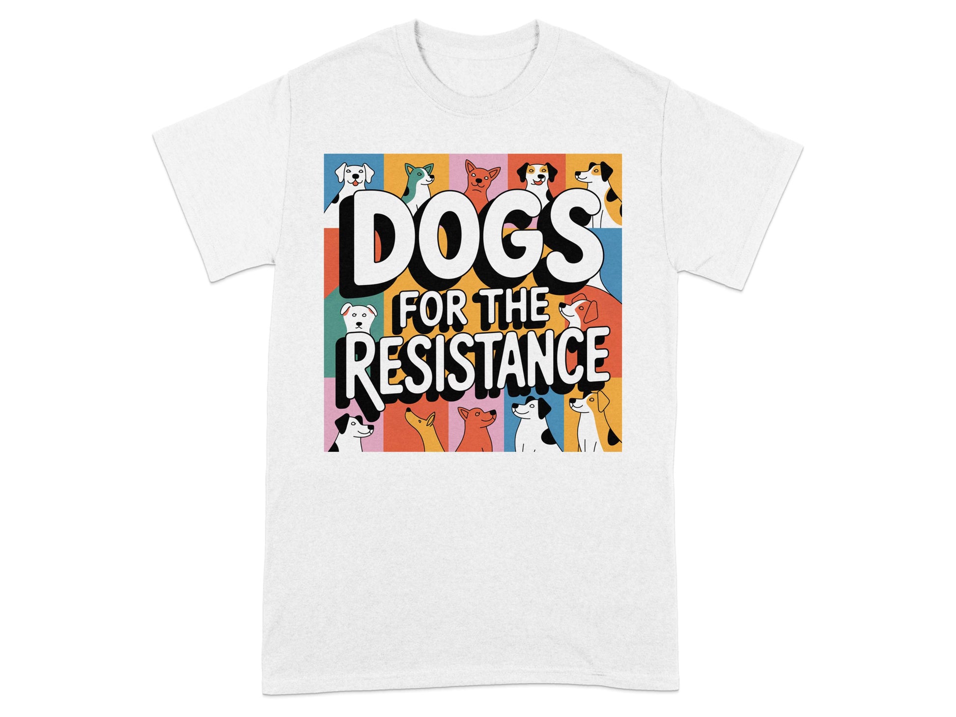Dogs for the Resistance Graphic T-shirt product