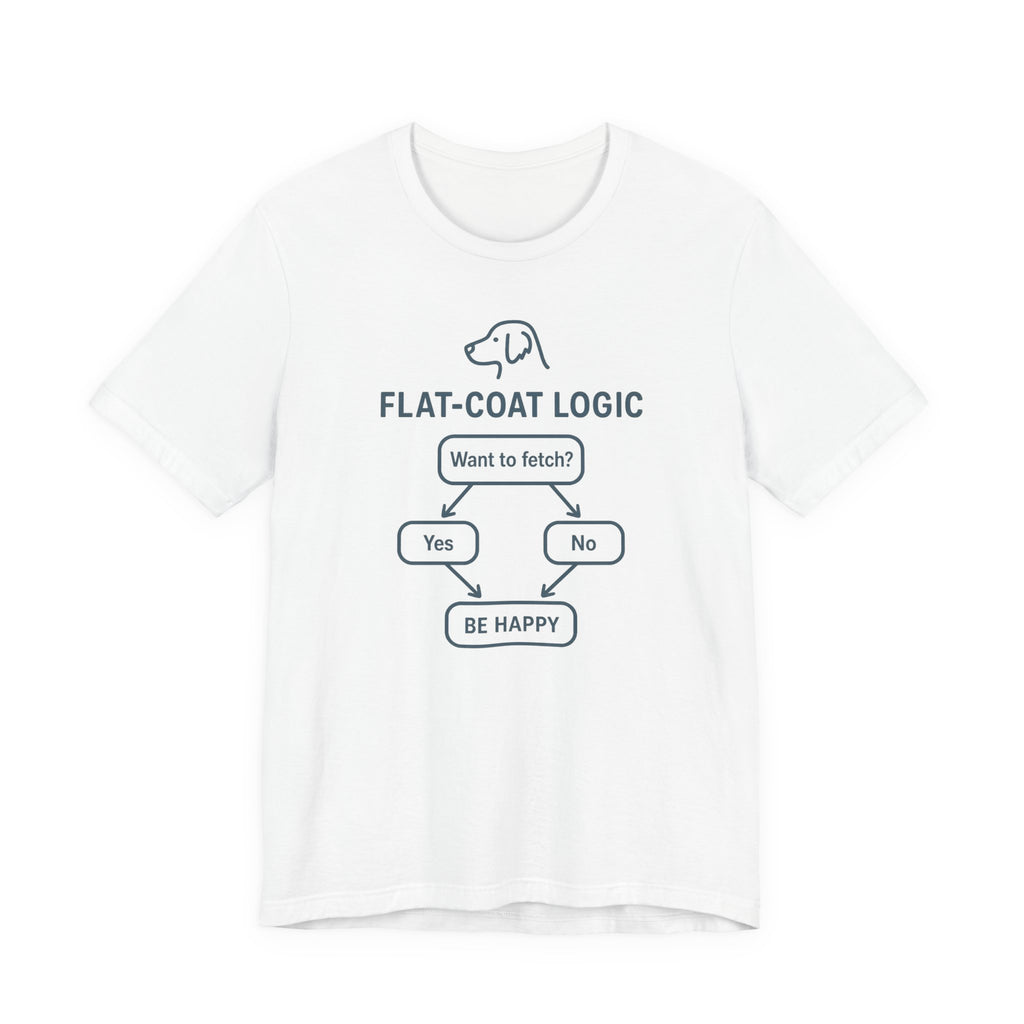 Flat-Coat Logic Flowchart Tee