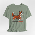 Thoroughbred Heart Footstool Legs Corgi T-Shirt