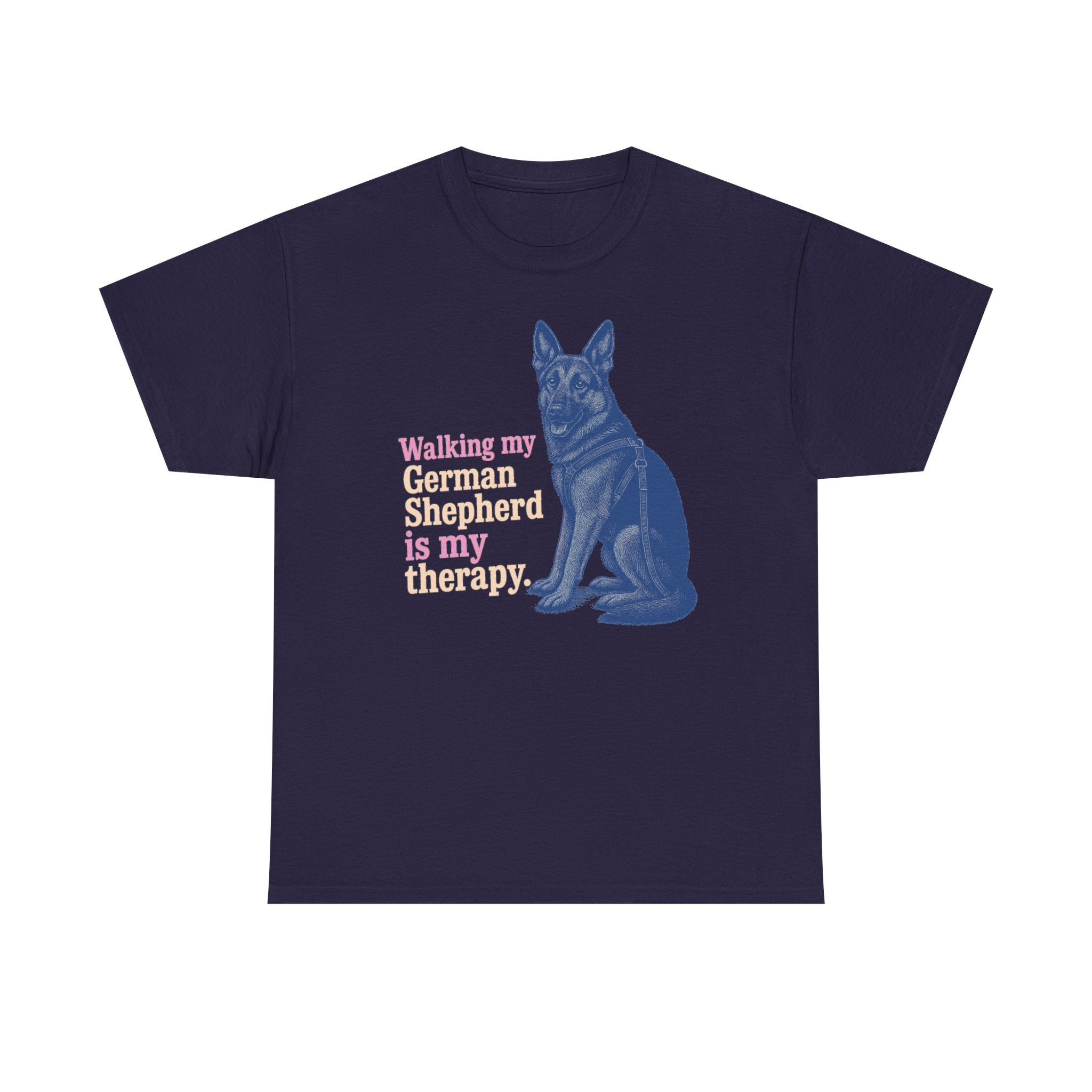German Shepherd Zen Walker T-shirt