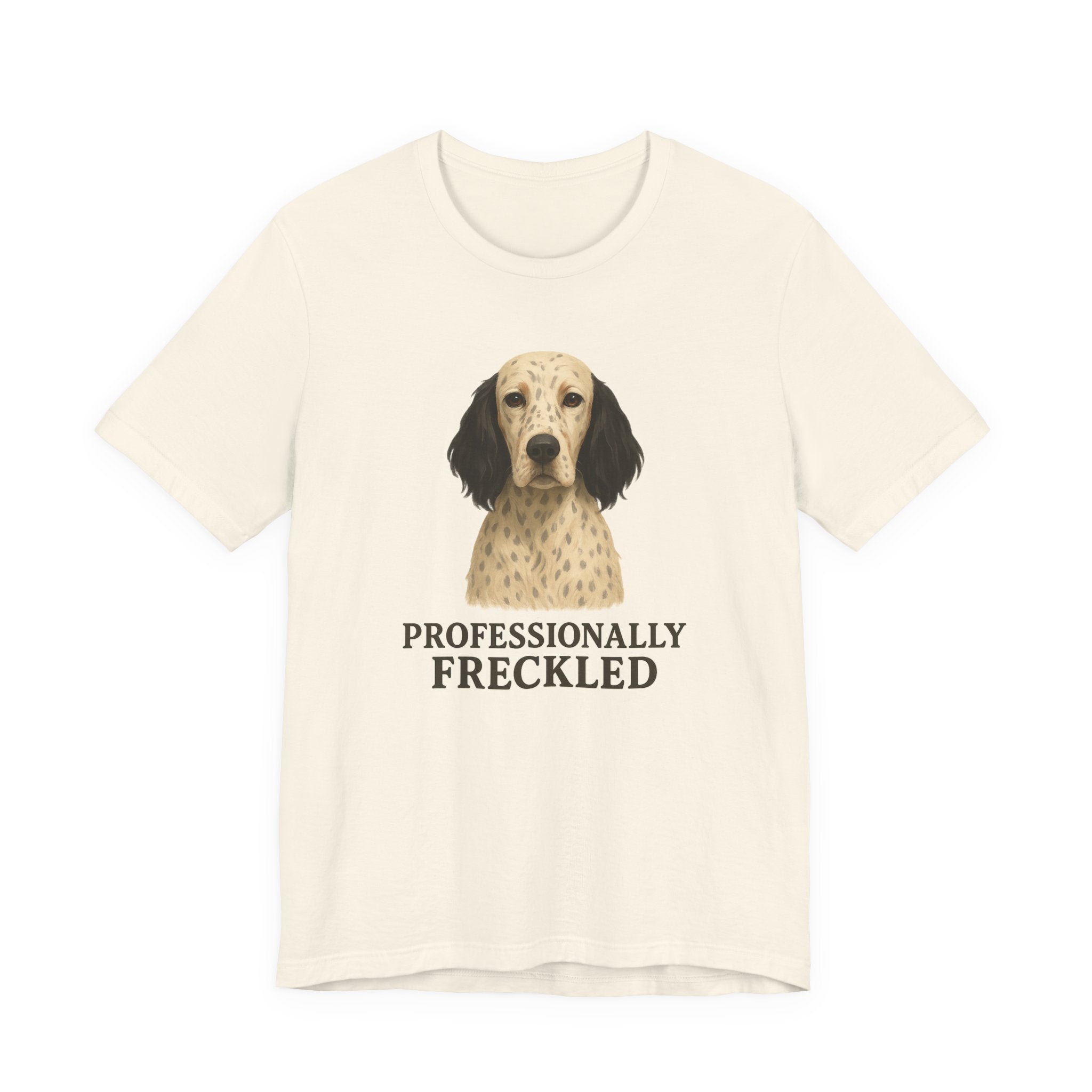 English Setter Professionally Freckled Tee