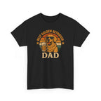 Best Golden Retriever Dad with Beer and Shades T-Shirt