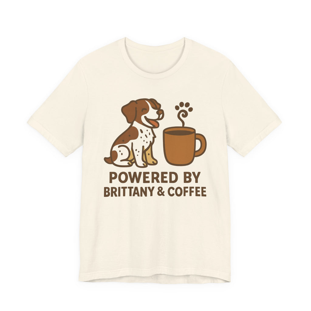Powered By Brittany and Coffee Tee