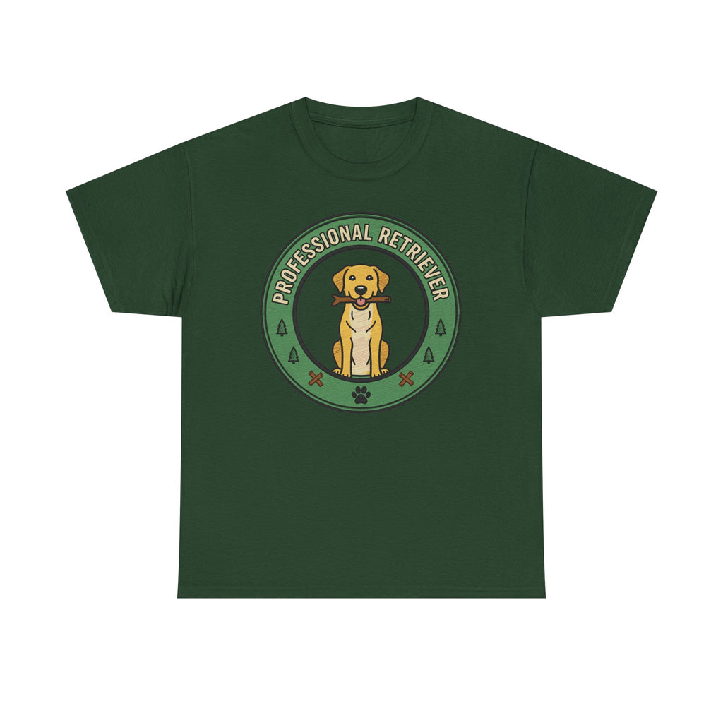 Funny Professional Retriever Yellow Labrador T-Shirt