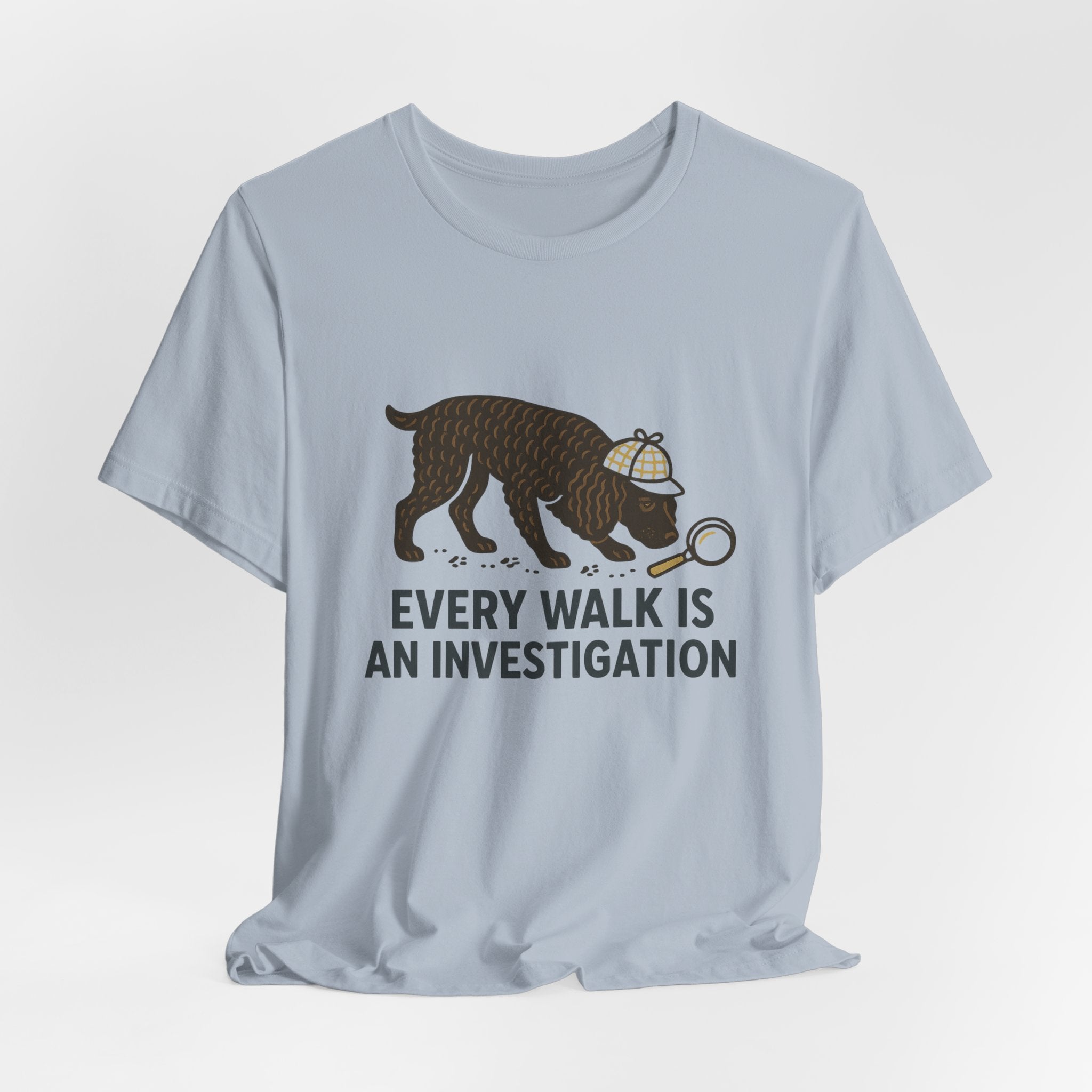 American Water Spaniel Every Walk Is An Investigation Tee