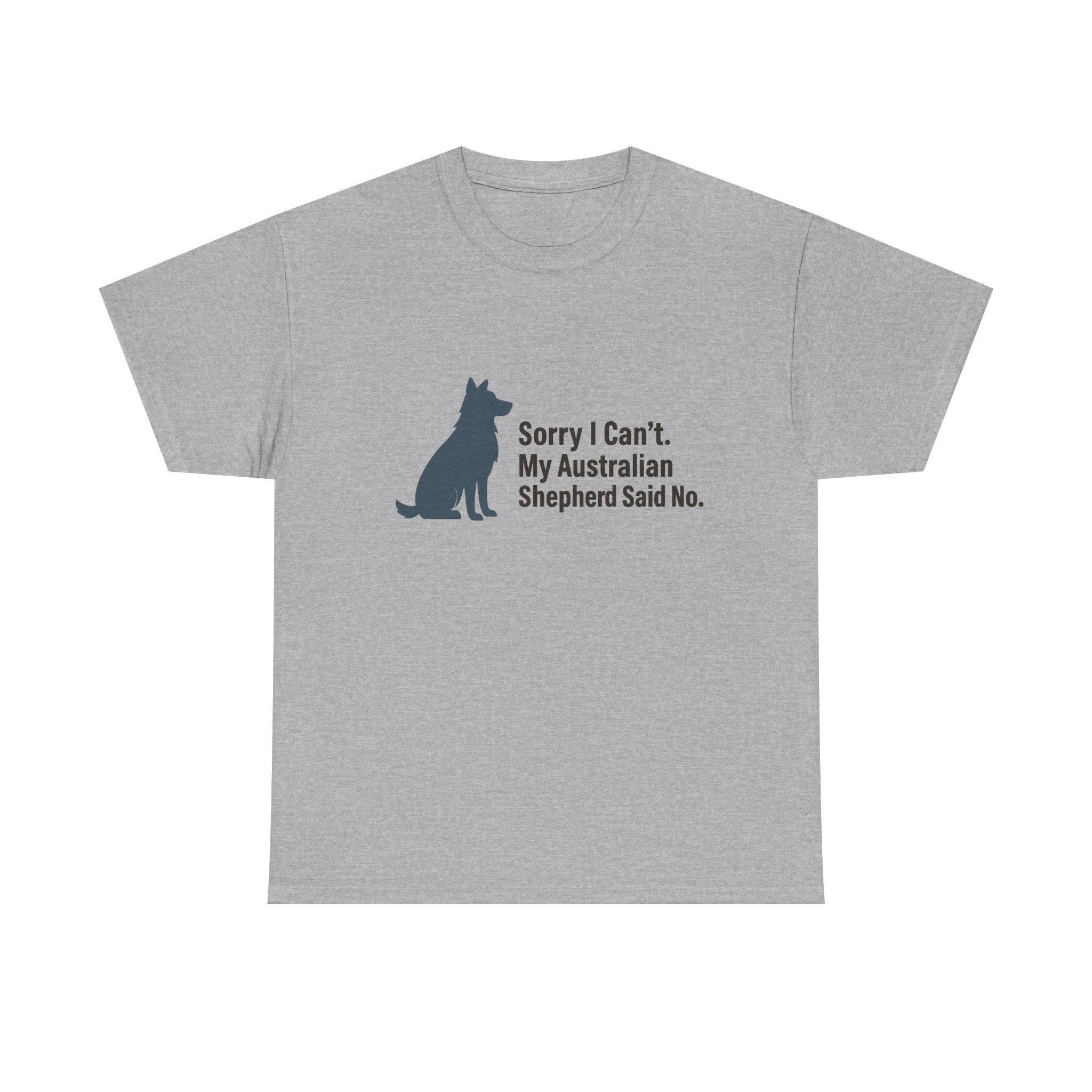 Aussie Said No. Humorous Graphic T-Shirt