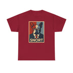 Snort French Bulldog Dog with Suit Design Funny T-Shirt