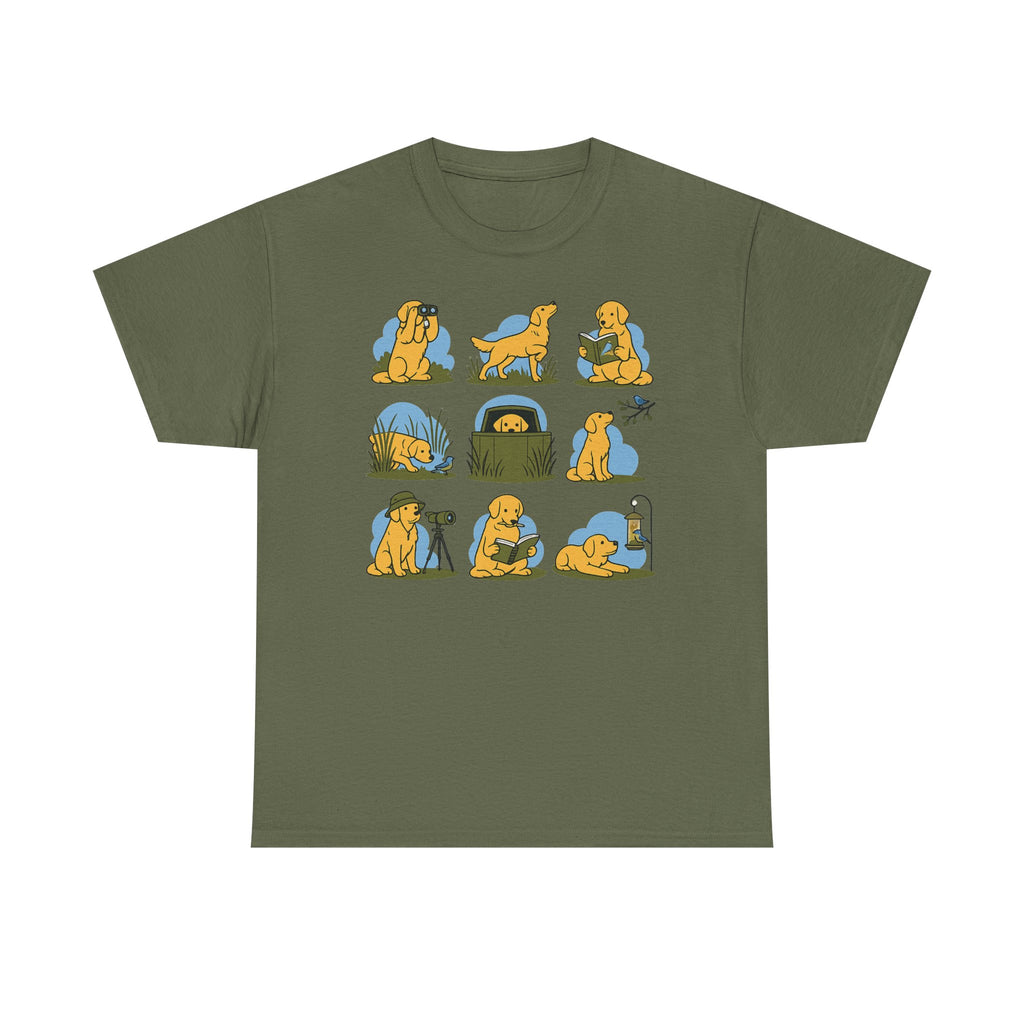 Golden Retriever Birding T-Shirt