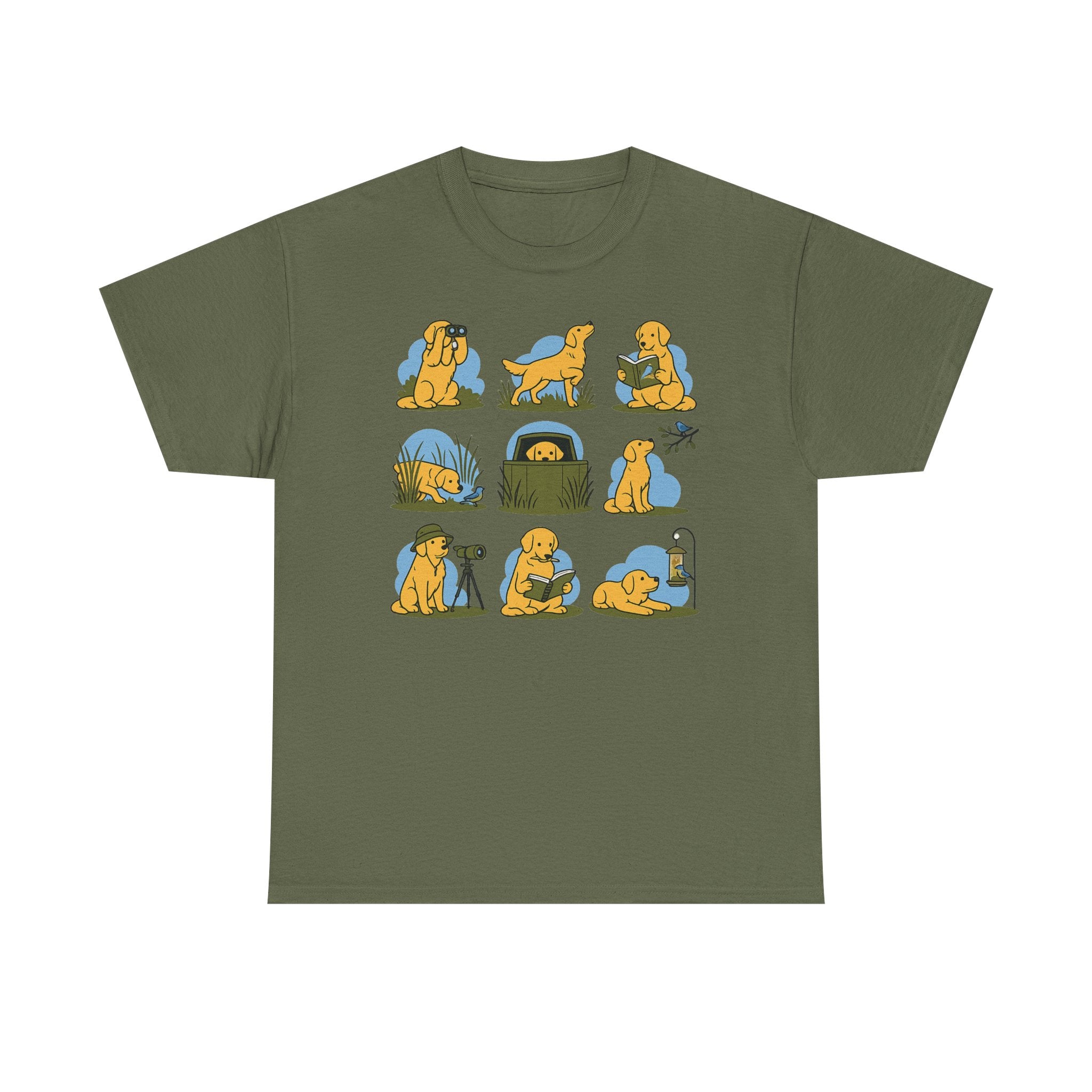 Golden Retriever Birding T-Shirt