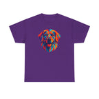 Geometric Golden Retriever Dog Colorful Art T-Shirt