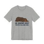 American Water Spaniel He Knows Why You're Calling Him Tee