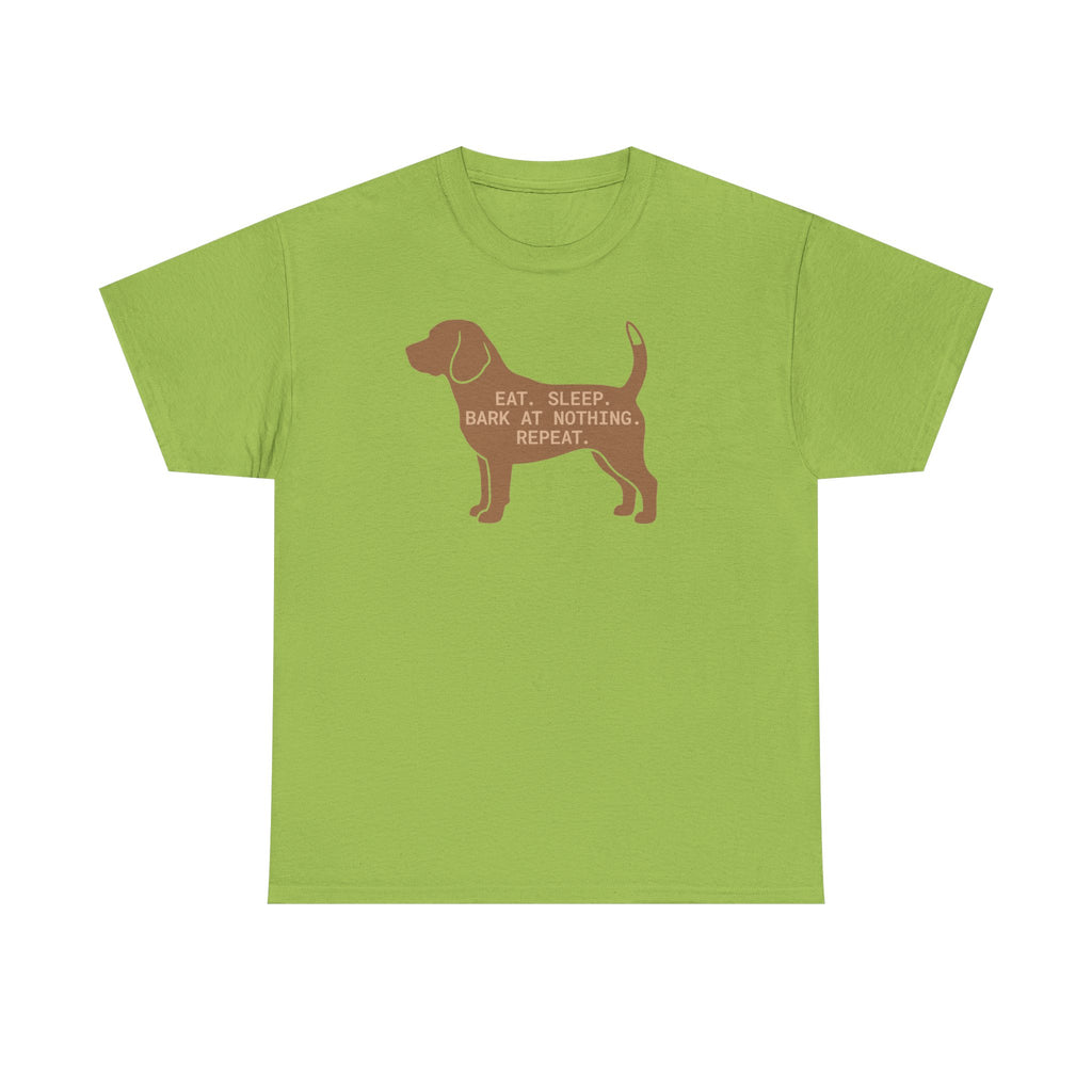 Eat Sleep Bark At Nothing Repeat Beagle T-Shirt