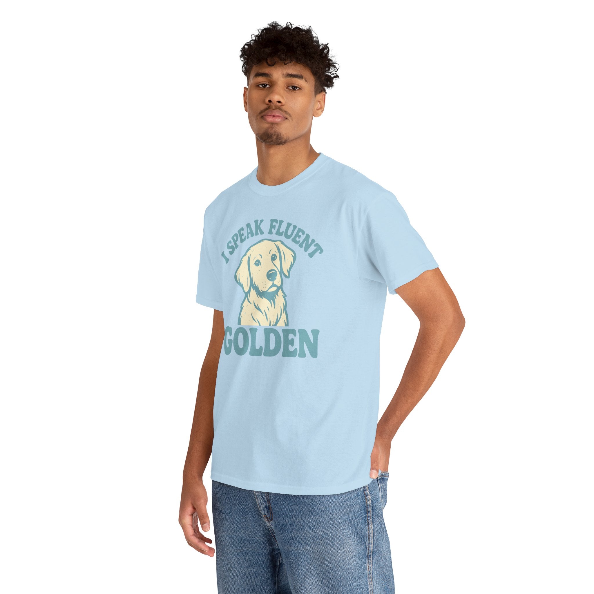 Golden Retriever "I Speak Fluent Golden" T-shirt