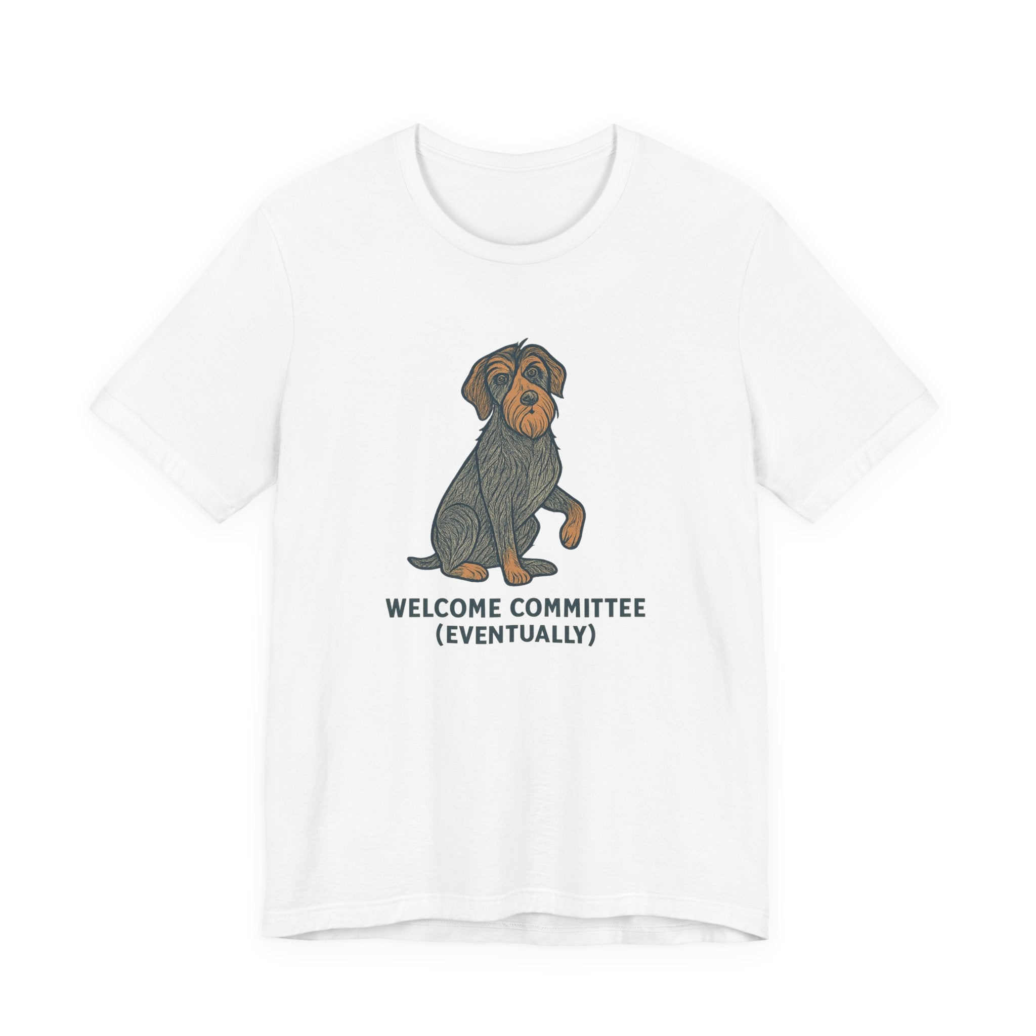 Wirehaired Pointing Griffon Welcome Committee Tee