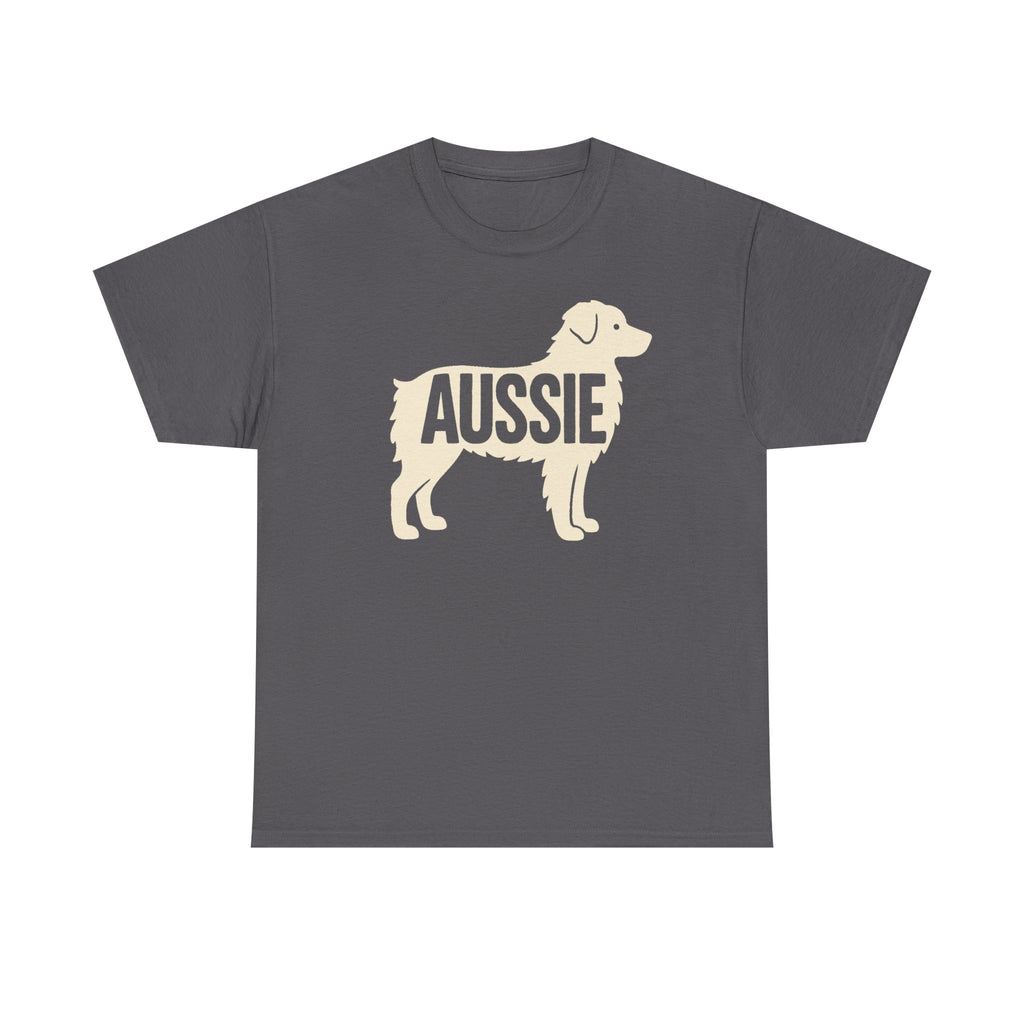 Australian Shepherd Silhouette 'Aussie' T-Shirt