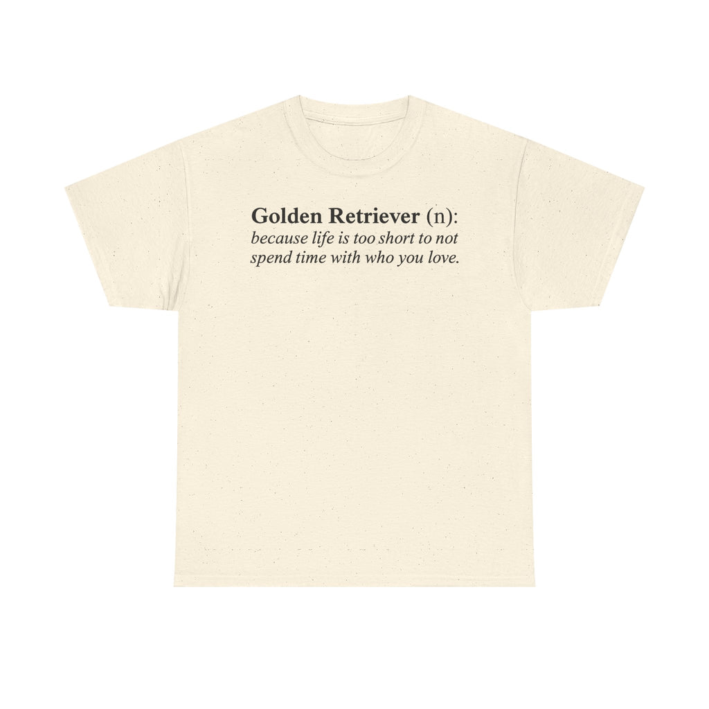 Golden Retriever Definition T-Shirt