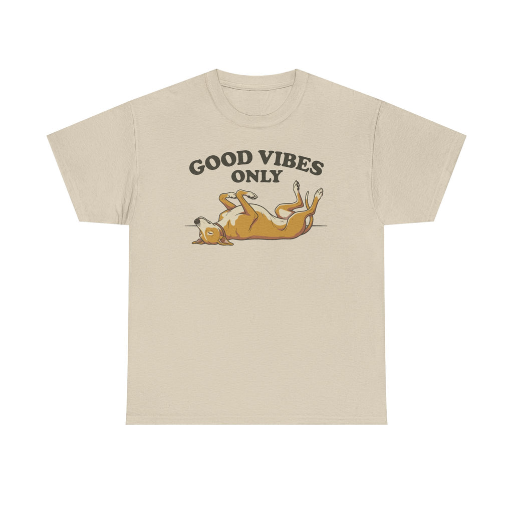 Good Vibes Only Relaxed Greyhound T-Shirt