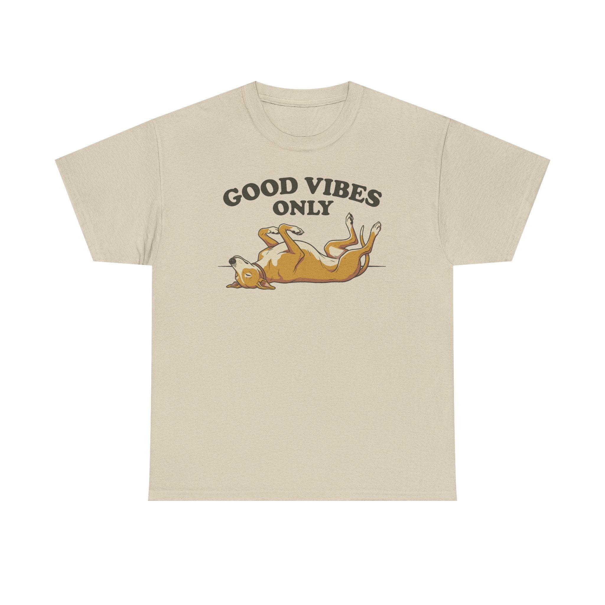 Good Vibes Only Relaxed Greyhound T-Shirt
