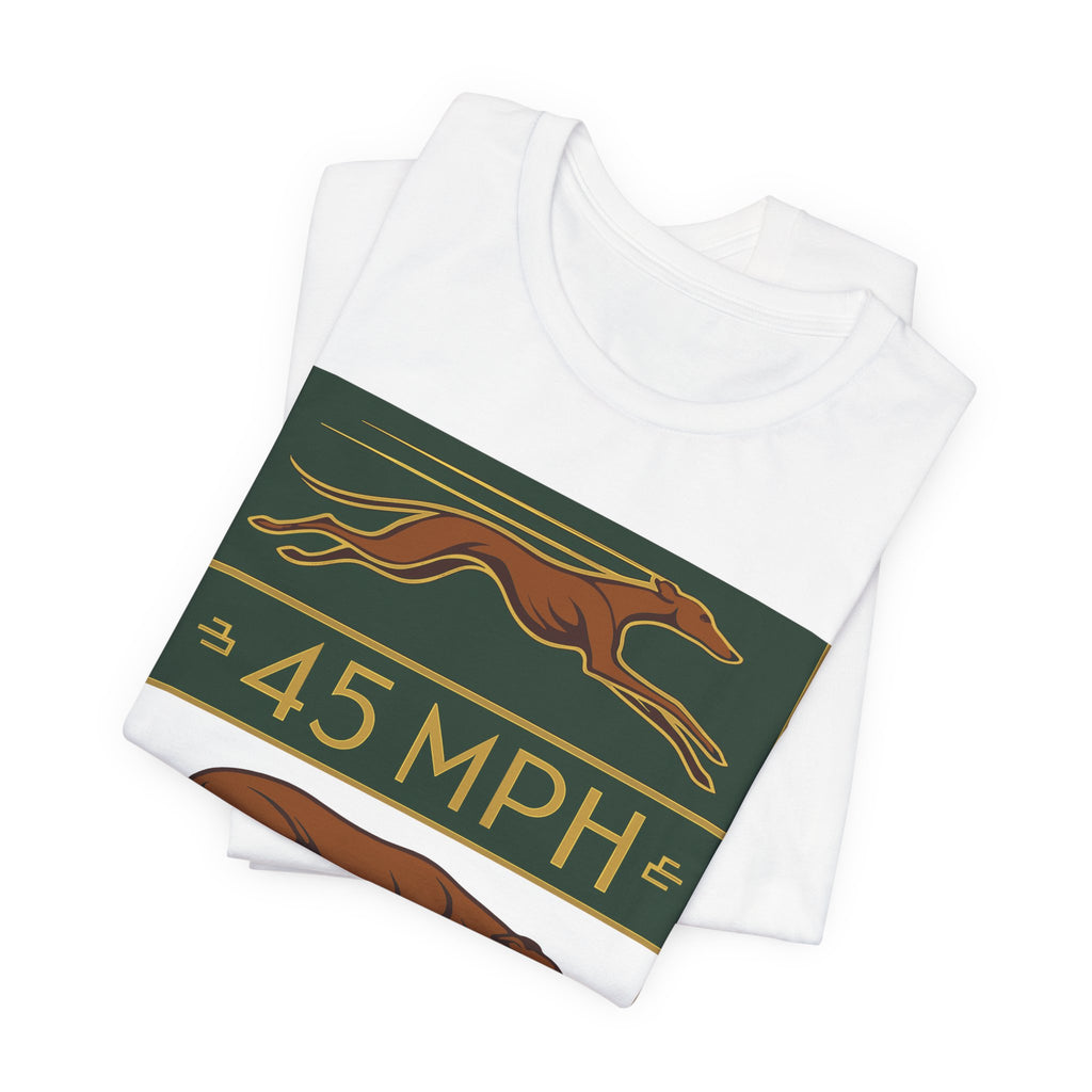 Greyhound 45 MPH Couch Potato Tee
