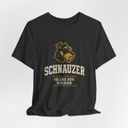 Schnauzer Velcro Dog Division T-Shirt