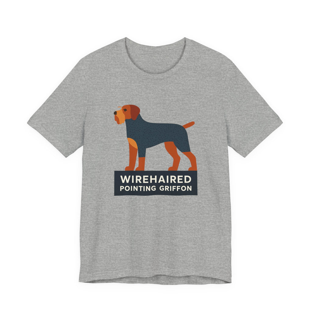 Wirehaired Pointing Griffon Silhouette Tee