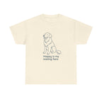 Happy Is My Resting Face - Funny Golden Retriever Tee