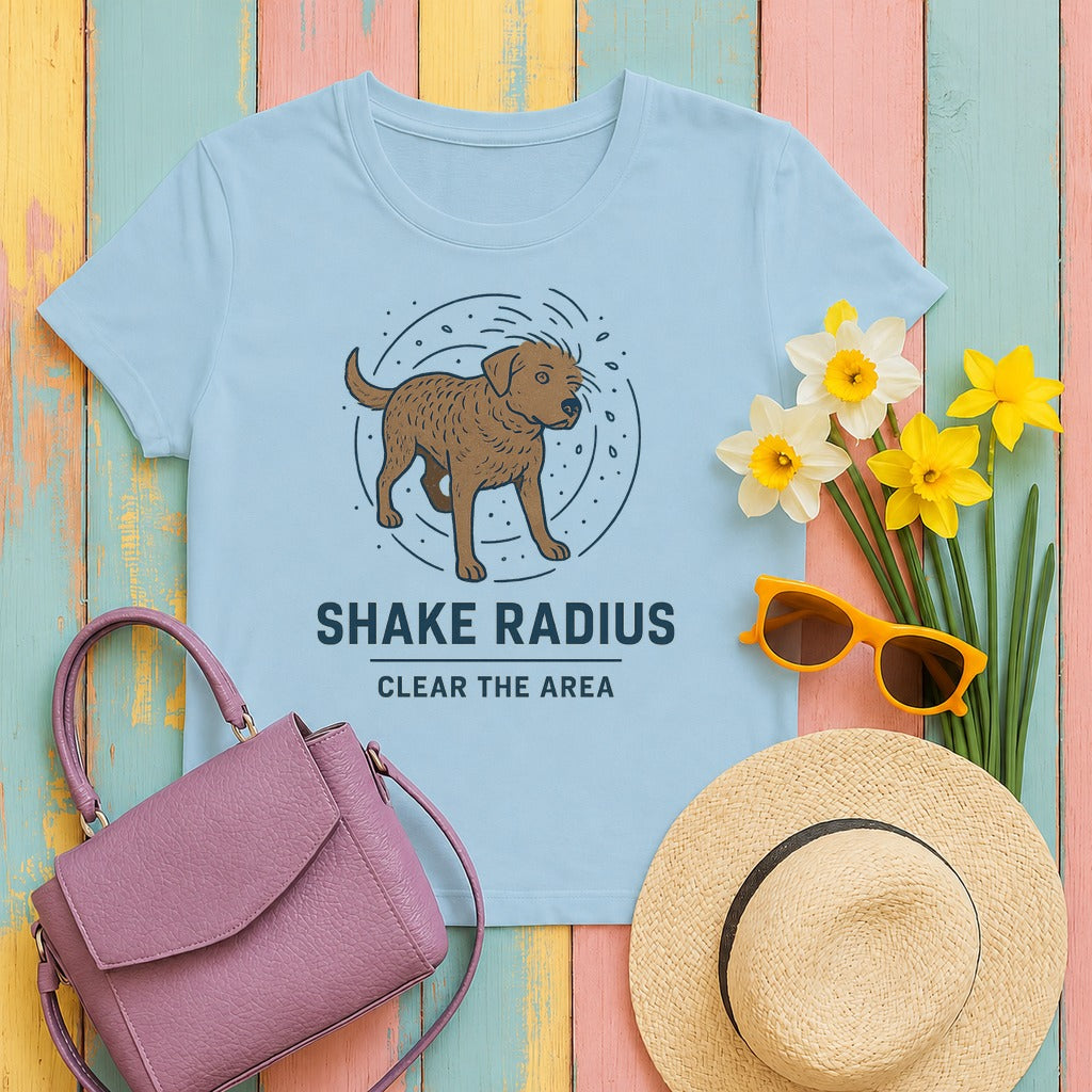 Chesapeake Shake Radius Tee in Light Blue