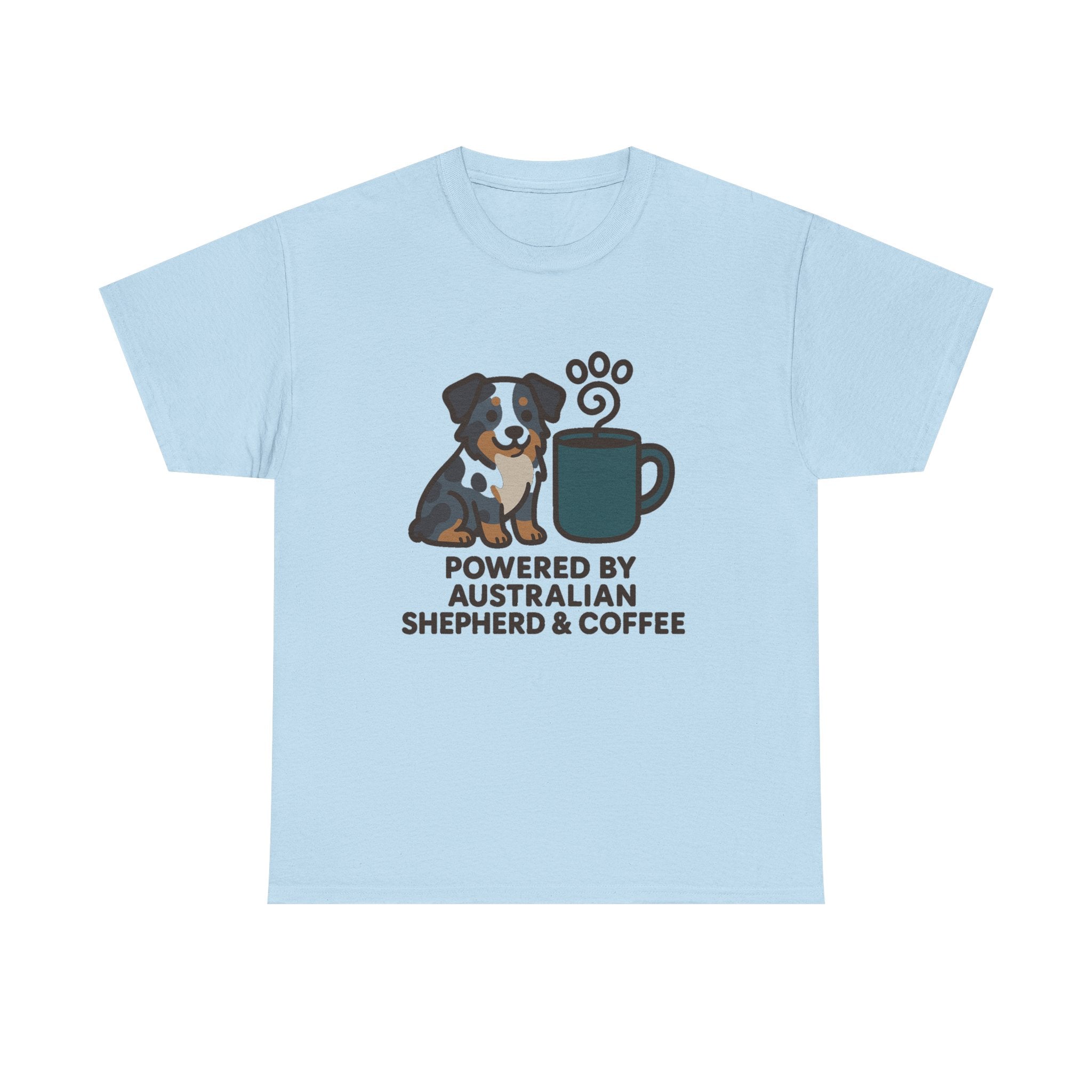 Powered By Aussie & Coffee T-Shirt