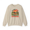 It's Not a Walk It's an Investigation Beagle Sweatshirt in Sand