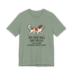 Kooikerhondje Comes Straight Back Tee