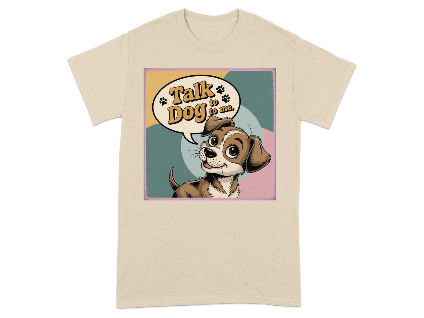 Talk Dog to Me Cute Dog Graphic T-Shirt product