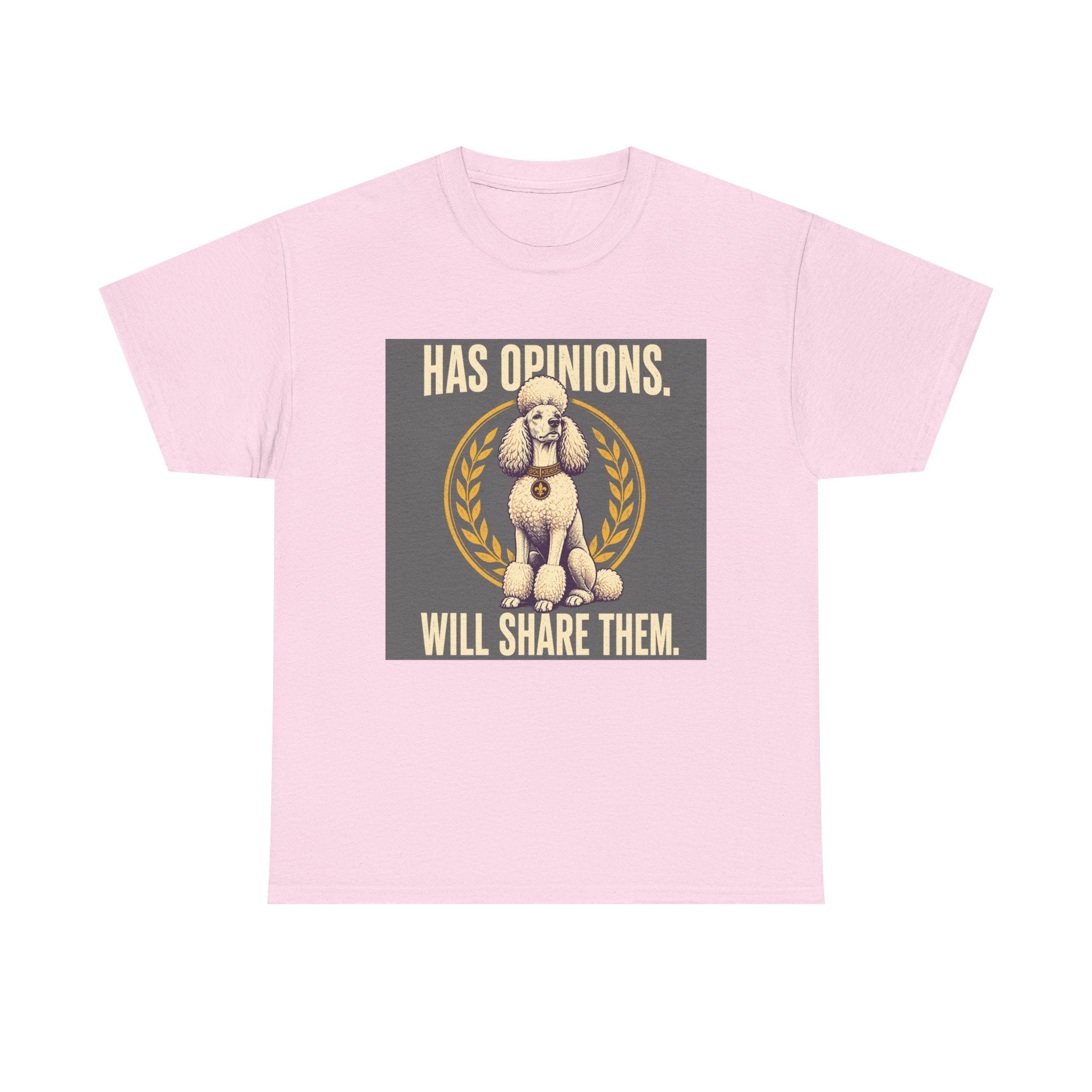 Elegant Opinions Poodle T-Shirt