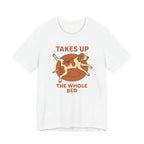 Bracco Italiano Takes Up the Whole Bed Tee