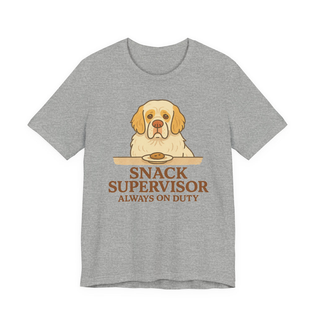 Clumber Snack Supervisor Tee