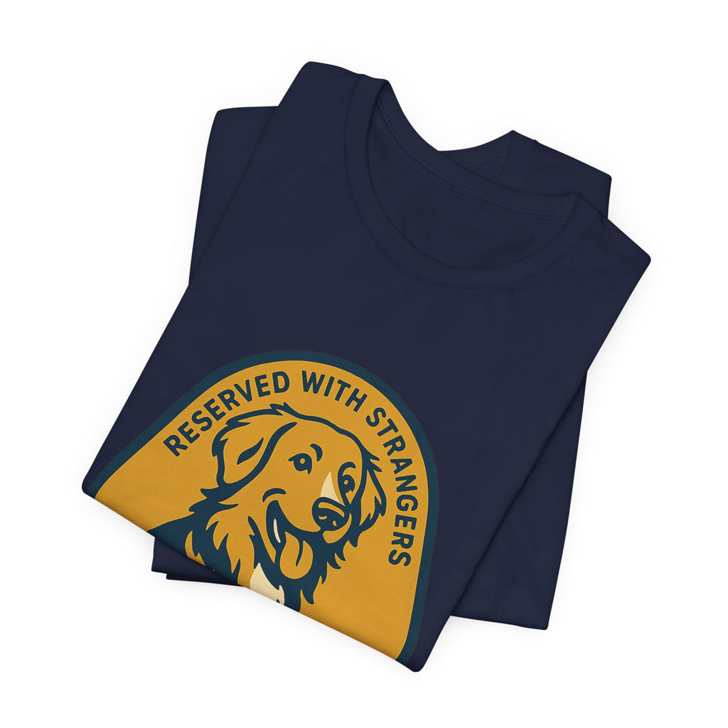 Nova Scotia Duck Tolling Retriever Reserved With Strangers Tee