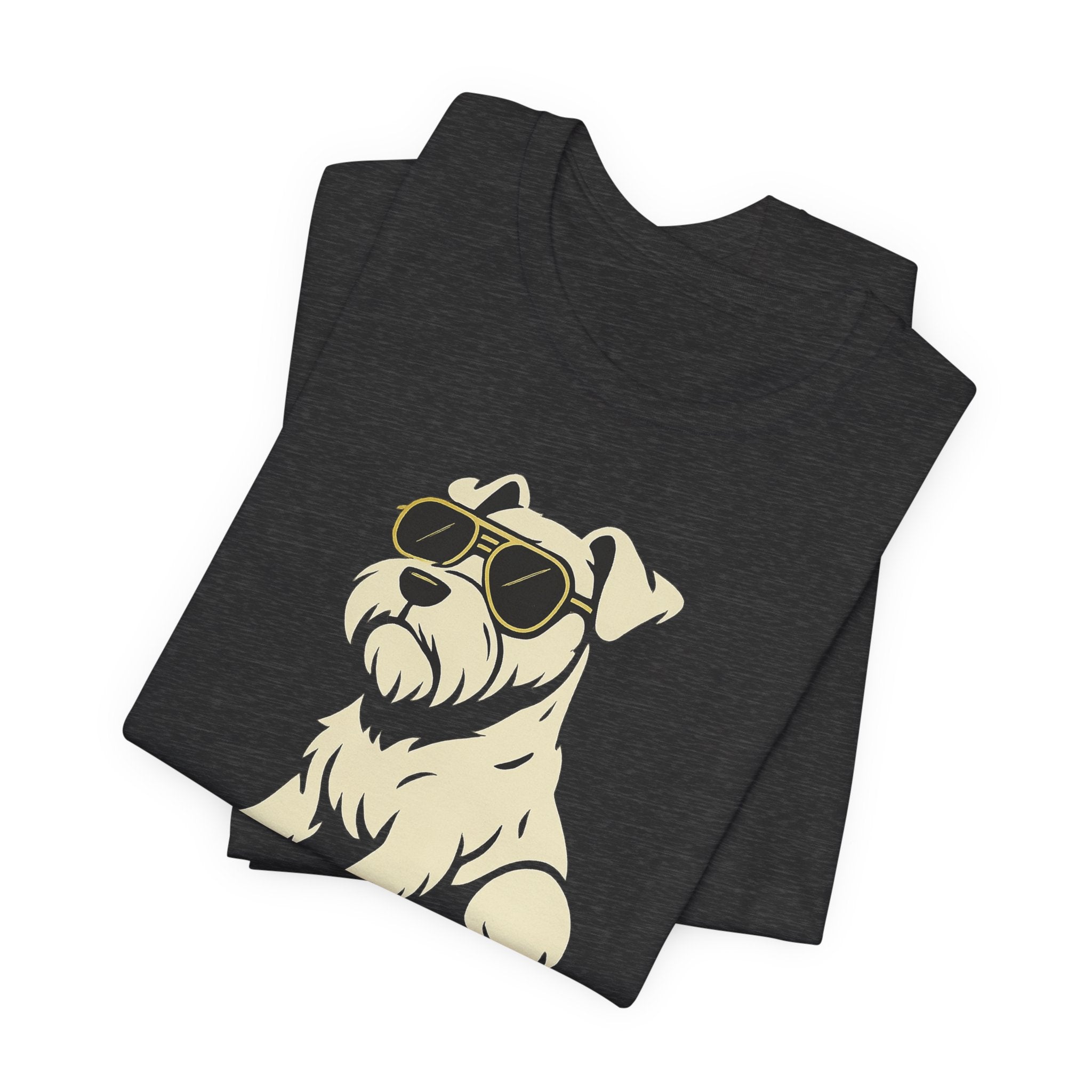 Too Cool for Obedience School Schnauzer T-Shirt