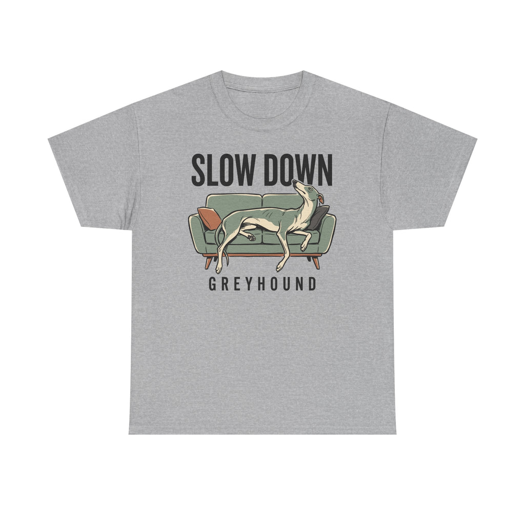 Premium Slow Down Greyhound Art T-Shirt