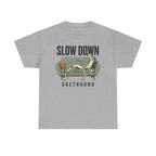 Premium Slow Down Greyhound Art T-Shirt