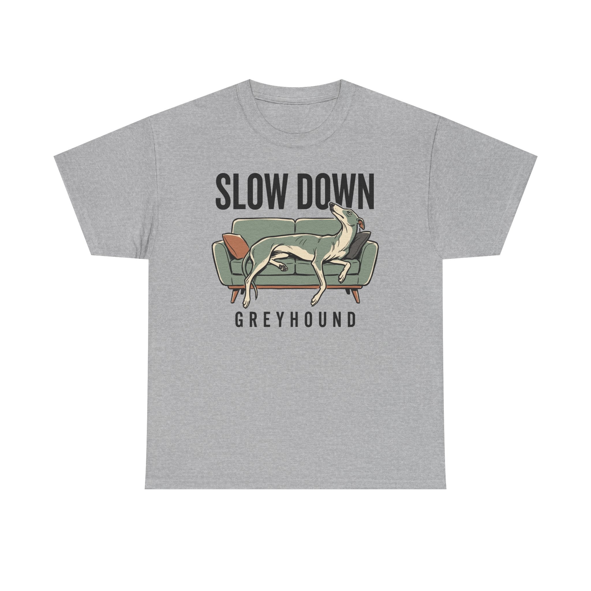 Premium Slow Down Greyhound Art T-Shirt