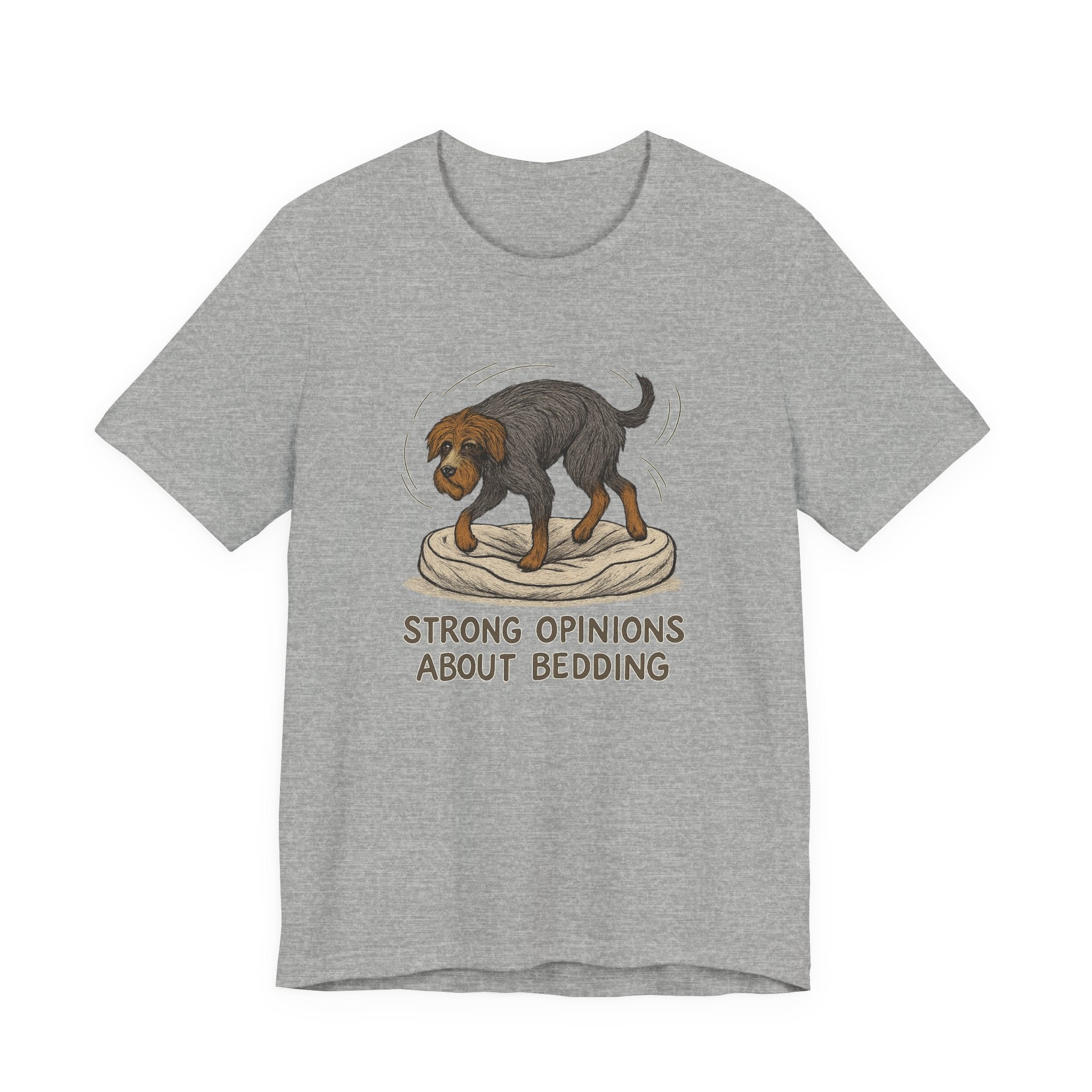 Wirehaired Pointing Griffon Strong Opinions About Bedding Tee