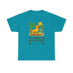 My Favorite Kid Has Four Paws Smiling Golden Retriever T-Shirt