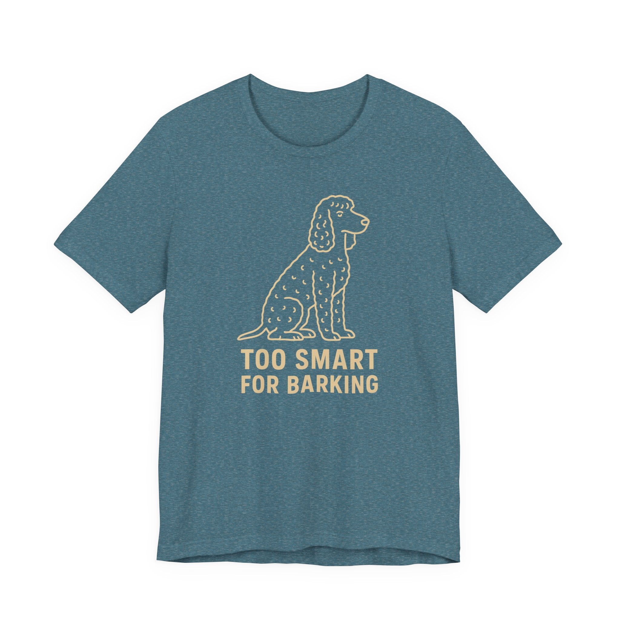 Irish Water Spaniel Too Smart For Barking Tee