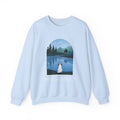 Paws and Reflect White Dog Sweatshirt