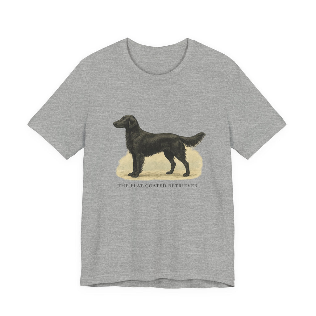The Flat-Coated Retriever Field Guide Tee